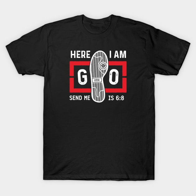 HERE I AM SEND ME T-Shirt by Kingdom Culture